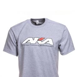 Best Sale ❤️ AKA PRODUCTS, INC. Short Sleeve Sport Grey 👕 Shirt, Medium ⌛ -Cheap RC Cars And Trucks Store AKA98111M A01 DHQ684QV