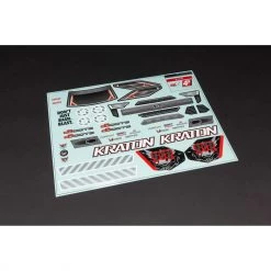 Cheap 😍 ARRMA 1/10 Clear Body with Decals: KRATON 4X4 ❤️ -Cheap RC Cars And Trucks Store ARA402213 A1 VGX365GS