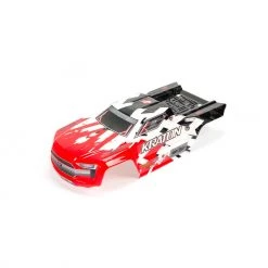 Cheapest 🌟 ARRMA 1/10 Painted Trimmed Body with Decals, Red: KRATON 4X4 BLX 🛒