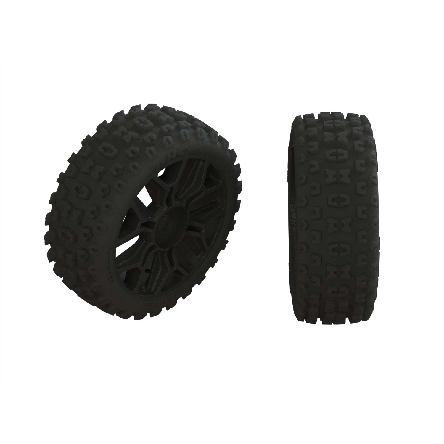 New 🥰 ARRMA 1/8 2HO Front/Rear 3.3 Pre-Mounted Tires, 17mm Hex, Black (2) 🔔 1 New 🥰 ARRMA 1/8 2HO Front/Rear 3.3 Pre-Mounted Tires, 17mm Hex, Black (2) 🔔