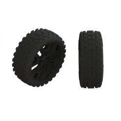 Promo 😉 ARRMA Dboots '2HO' Tire Set Glued Gun Metal (2) 😀