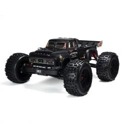 Flash Sale ✔️ ARRMA 1/8 NOTORIOUS 6S V5 4WD BLX Stunt Truck with Spektrum Firma RTR, Black 🎁