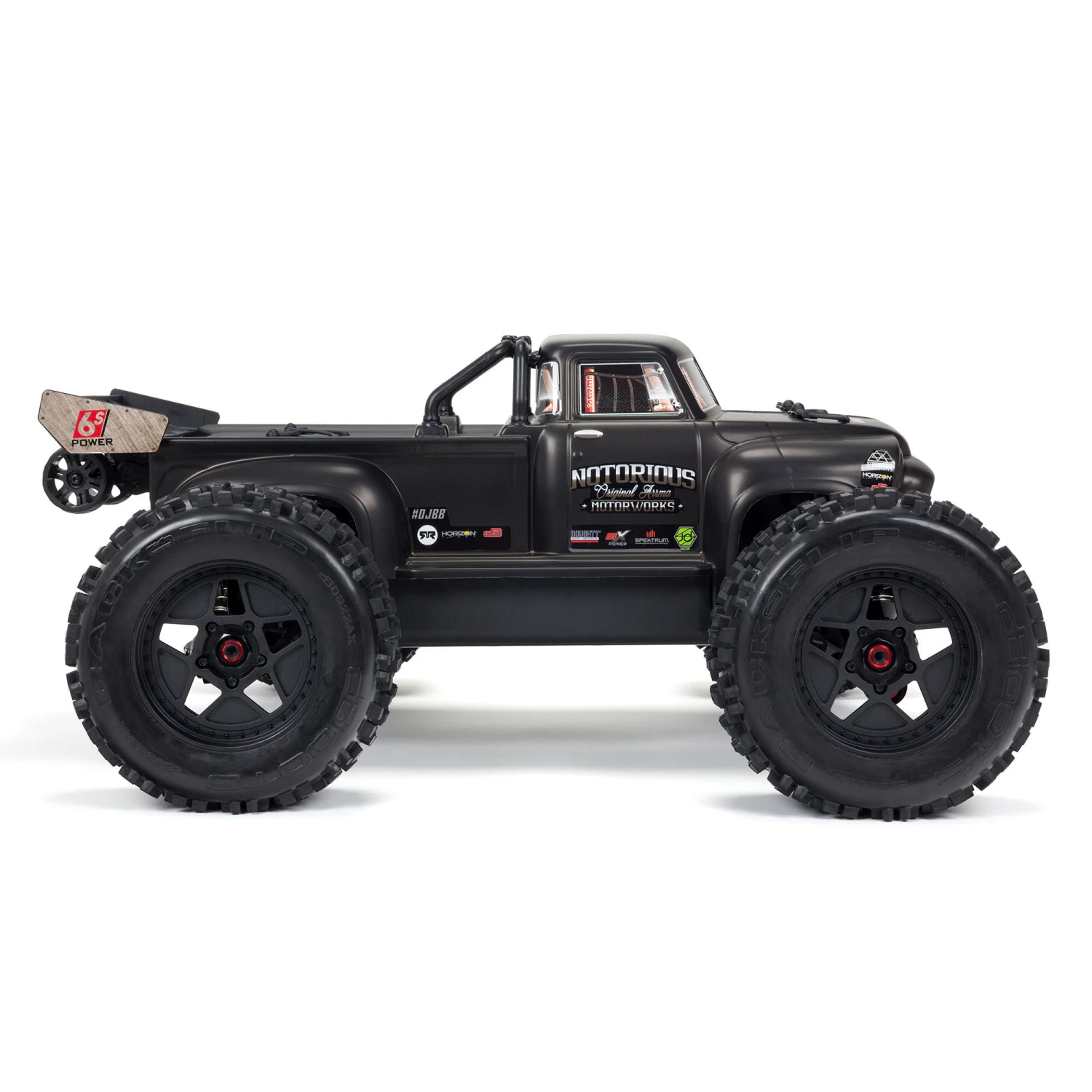 Flash Sale โ๏ธ ARRMA 1/8 NOTORIOUS 6S V5 4WD BLX Stunt Truck with Spektrum Firma RTR, Black ๐ 10 Flash Sale โ๏ธ ARRMA 1/8 NOTORIOUS 6S V5 4WD BLX Stunt Truck with Spektrum Firma RTR, Black ๐ - Image 10