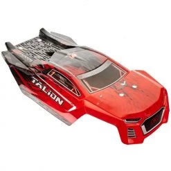 Outlet 🎉 ARRMA 1/8 Painted Body with Decals, Red/Black: Talion 6S BLX 👏