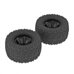 Hot Sale ✔️ ARRMA 1/10 Copperhead MT Front/Rear 2.2/3.0 Pre-Mounted Tires, 12mm Hex, Black (2) 🧨