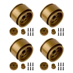 Brand new 😀 Team Associated Method 701 Trail Series Wheels 1.9", Bronze (4): Enduro ⭐