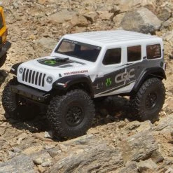 Best Pirce 🎉 Axial 1/24 SCX24 2019 Jeep Wrangler JLU CRC 4WD Rock Crawler Brushed RTR, White ❤️ -Cheap RC Cars And Trucks Store AXI00002V2T1 A2 CY4W351E 1
