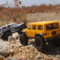 Best Pirce 🎉 Axial 1/24 SCX24 2019 Jeep Wrangler JLU CRC 4WD Rock Crawler Brushed RTR, White ❤️ -Cheap RC Cars And Trucks Store AXI00002V2T1 A4 CY4W351E 1