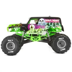Discount ⌛ Axial 1/10 SMT10 Grave Digger 4WD Monster Truck Brushed RTR 🔔 -Cheap RC Cars And Trucks Store AXI03019 A2 OMV76CME