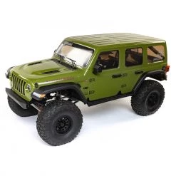 Outlet 🎉 Axial 1/6 SCX6 Jeep JLU Wrangler 4WD Rock Crawler RTR: Green ⭐