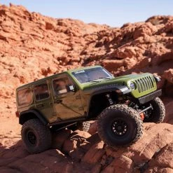 Outlet 🎉 Axial 1/6 SCX6 Jeep JLU Wrangler 4WD Rock Crawler RTR: Green ⭐ -Cheap RC Cars And Trucks Store AXI05000T1 A23 9BAGCX26