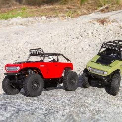 Best Sale ✨ Axial 1/24 SCX24 Deadbolt 4WD Rock Crawler Brushed RTR, Red 👍 -Cheap RC Cars And Trucks Store AXI90081T1 A11 JHWTGUOK