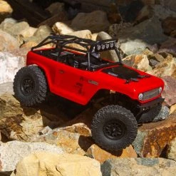 Best Sale ✨ Axial 1/24 SCX24 Deadbolt 4WD Rock Crawler Brushed RTR, Red 👍 -Cheap RC Cars And Trucks Store AXI90081T1 A8 JHWTGUOK