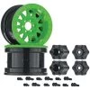 Deals 🧨 Axial 1/10 Method IFD 2.2 Beadlock Wheels, 12mm Hex, Green (2) 🎁