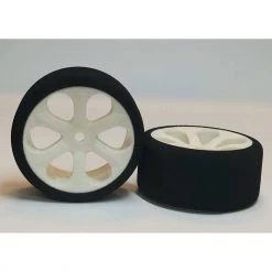 Hot Sale ⌛ BSR Racing Tires 1/10 28mm Touring Tires, Purple (2) 🔥