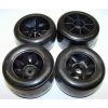 Hot Sale 🛒 Calandra Racing Concepts (CRC) F1, RT-1 Front and Rear Rubber Tires, Mounted on Pro-Mount F1 Wheels 🥰