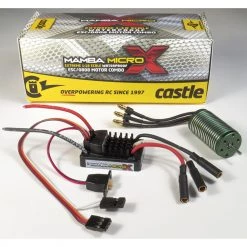 Cheapest ❤️ Castle Creations 1/18 Mamba Micro X ESC with 8200Kv Motor 🧨