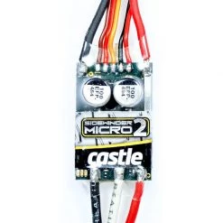 Cheap 🥰 Castle Creations 1/18 Sidewinder Micro 2 ESC, 12.6V, 2A Peak BEC 🎁