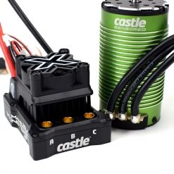 Best Pirce 🤩 Castle Creations 1/6 Mamba Monster X Brushless ESC / 1717-1260Kv Sensored Motor Combo 🛒