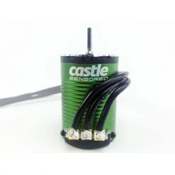 Buy 💯 Castle Creations 1/10 4-Pole Sensored Brushless Motor, 1410-3800Kv: 4mm Bullet 🔥