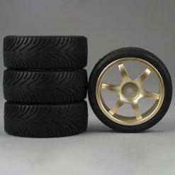 Top 10 ✔️ Duratrax 6-Spoke Gold Wheel, Radial (4) 😍