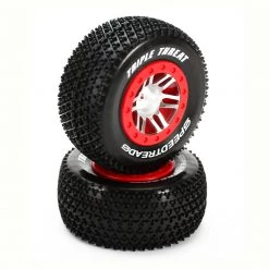Cheapest ✔️ Duratrax SpeedTreads Triple Threat SC Front Rear Mounted (2): Slash/Rustler, ECX 4X4 🌟