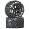 Promo 😍 Duratrax Six-Pack MT 2.8" 2WD Mounted 1/2" Offset Tires, Black (2) 🤩