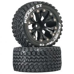 Discount 🔔 Duratrax Picket ST 2.8" 2WD Mounted 1/2" Offset Tires, Black (2) 😀