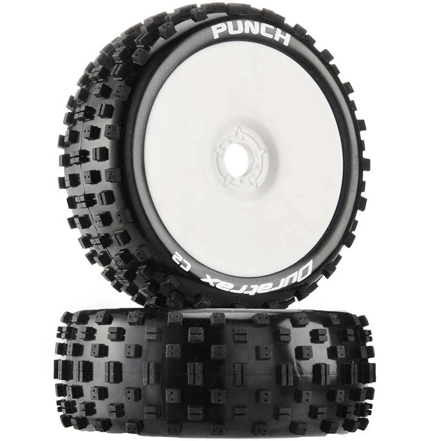 Outlet 👏 Duratrax Punch C2 Mounted Buggy Tires, White (2) ✔️ 1 Outlet 👏 Duratrax Punch C2 Mounted Buggy Tires, White (2) ✔️