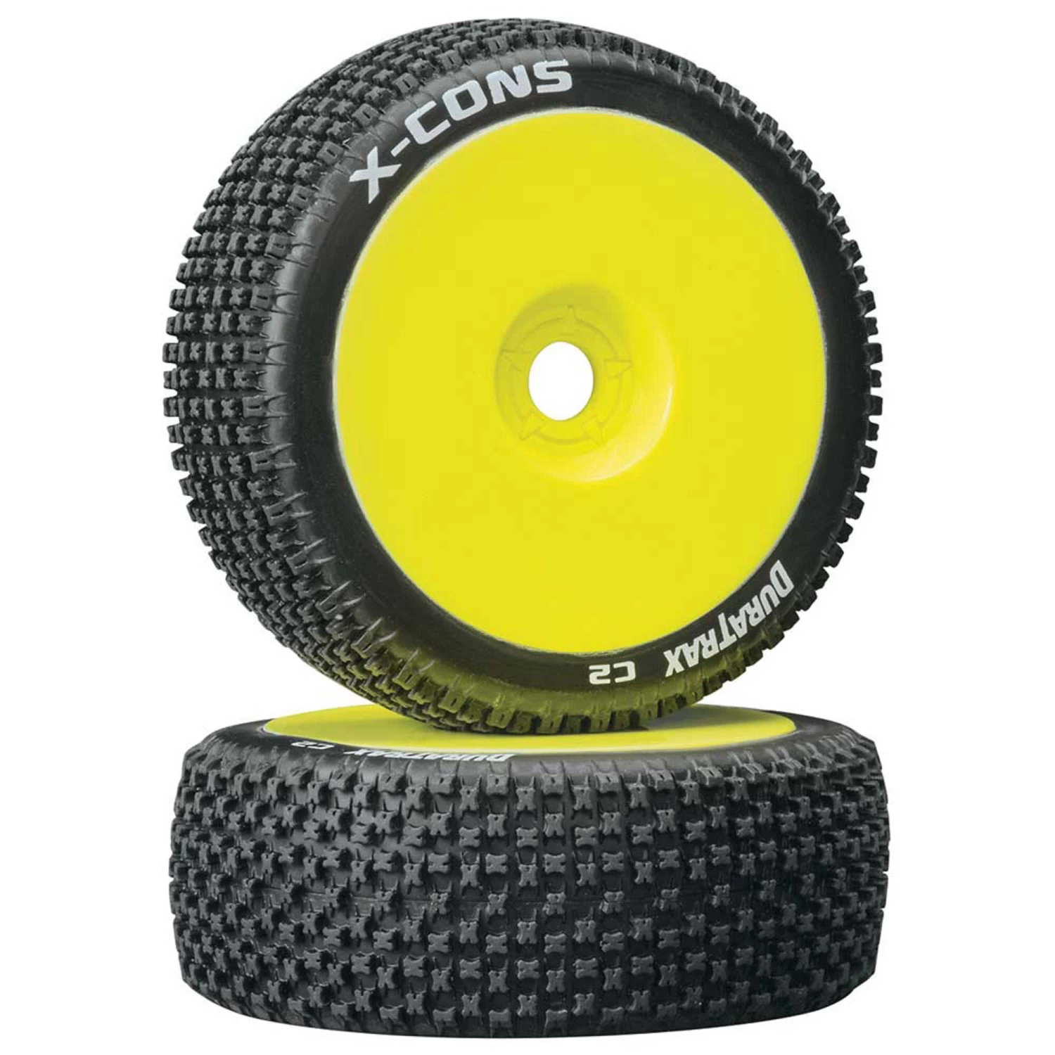 Budget ๐คฉ Duratrax X-Cons 1/8 C2 Mounted Buggy Tires, Yellow (2) ๐ 1 Budget ๐คฉ Duratrax X-Cons 1/8 C2 Mounted Buggy Tires, Yellow (2) ๐