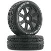 Budget 💯 Duratrax Bandito 1/8 Buggy Tire C2 Mounted Spoke Tires, Black (2) 👏