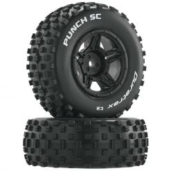 Best Pirce 🔥 Duratrax Punch SC C2 Front Rear Mounted Tires: Slash 4x4 Blitz (2) 🔥
