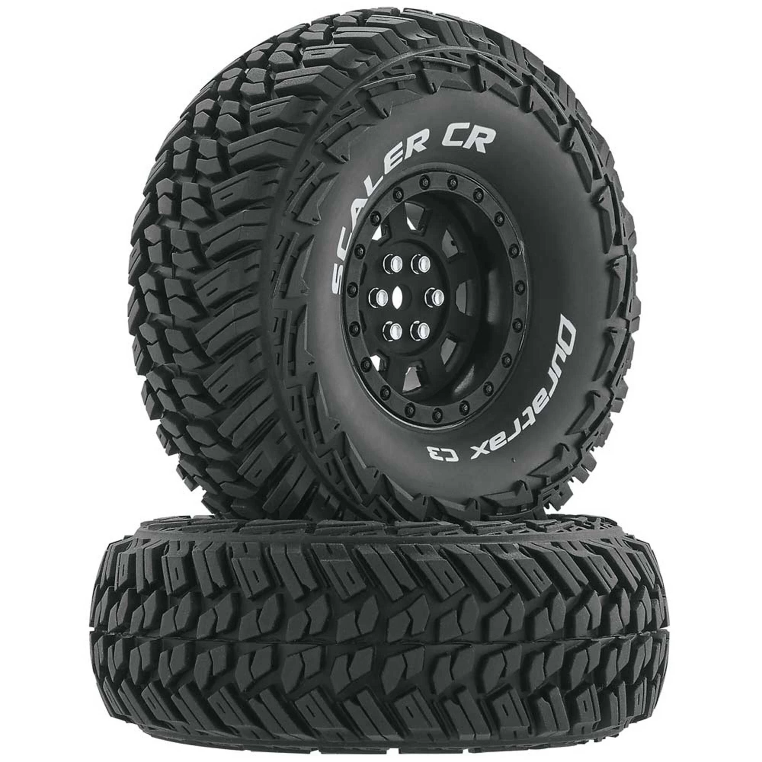 Cheap 🥰 Duratrax Scaler CR C3 Mounted 1.9" Crawler Tires, Black (2) 🔥 1 Cheap 🥰 Duratrax Scaler CR C3 Mounted 1.9" Crawler Tires, Black (2) 🔥