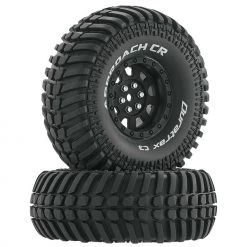 Best Sale 👍 Duratrax Approach CR C3 Mounted 1.9"Crawler Tires, Black (2) 😀