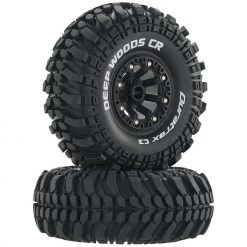 Deals 🔥 Duratrax Deep Woods CR C3 Mounted 2.2" Crawler Tires, Black (2) ✔️