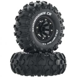 Discount 🔥 Duratrax Showdown CR C3 Mounted 2.2" Crawler Tires, Black (2) 💯