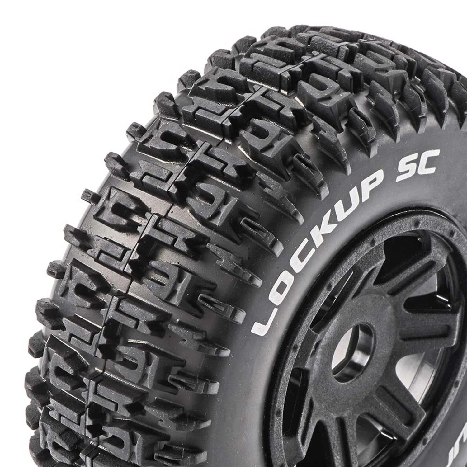 Hot Sale 🎉 Duratrax Lockup SC Mounted Soft Tires, Black 17mm Hex (2) 😉 2 Hot Sale 🎉 Duratrax Lockup SC Mounted Soft Tires, Black 17mm Hex (2) 😉 - Image 2