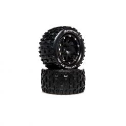 Flash Sale 🎁 Duratrax Lockup MT Belted 2.8" 2WD Mounted Rear Tires, 0 Offset, Black (2) 👍