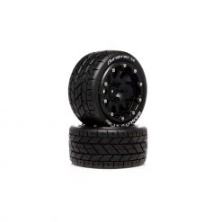 Cheap 👏 Duratrax Bandito ST Belted 2.8" 2WD Mounted Rear Tires, 0 Offset, Black (2) ❤️