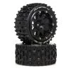 Wholesale ⌛ Duratrax Lockup ST Belted 2.8" 2WD Mounted Rear Tires, 0 Offset, Black (2) ⭐