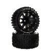 Best Pirce 🎁 Duratrax Lockup ST Belted 2.8" Mounted Front/Rear Tires, 14mm Black (2) 🔔