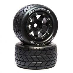 Budget 👍 Duratrax Bandito MT Belt 2.8" Mounted Front/Rear Tires, .5 Offset 17mm, Black (2) 🎁
