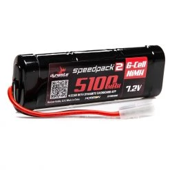 Brand new ✨ Dynamite Speedpack2 7.2V 5100mAh 6C NiMH, Flat Tamiya 🎉
