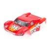 New 😍 ECX 1/18 Painted Body Set, Red/Orange: 4WD Ruckus 😍