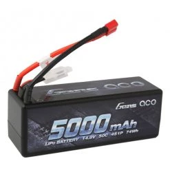 Discount 🥰 Gens Ace 14.8V 5000 Capacity 4S Voltage 50C LiPo, Deans 🌟