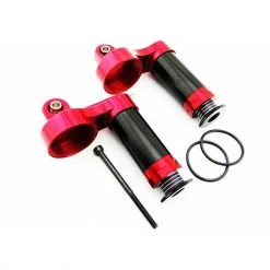 Discount 👏 Hot Racing Red Aluminum Reservoir Shock Upgrade Kit: Losi DBXL (2) 💯