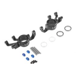 Discount 🔔 Hot Racing Aluminum Steering Blocks Triple Bearing Support: Traxxas X-MAXX 👏