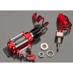 Coupon 😍 Integy Realistic Power Winch, Red: 1/10 Rock Crawler 🌟