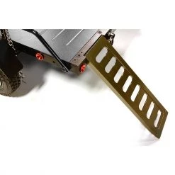 Outlet 🥰 Integy Alloy Flatbed Dual Axle Car Trailer, Black: 1/10 RC 🌟 -Cheap RC Cars And Trucks Store INTC29006BLACK A5 YKBKUCFB