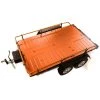 Cheapest 🤩 Integy Alloy Flatbed Dual Axle Car Trailer, Orange: 1/10 RC 😉